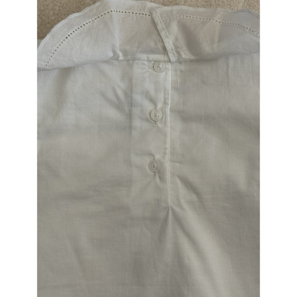 NWT Janie & Jack White Lined Ruffle Top & Floral Ruffle Hem Short Set - Size 2T - Picture 6 of 16